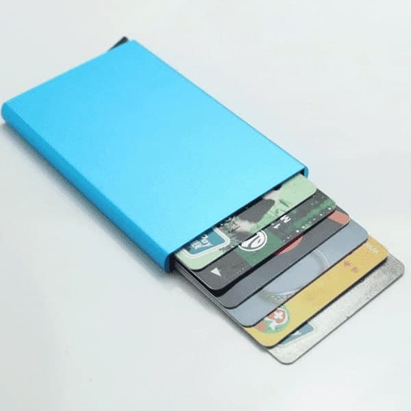 Aluminum Card holder Metal Men credit Card Holder Rfid Blocking