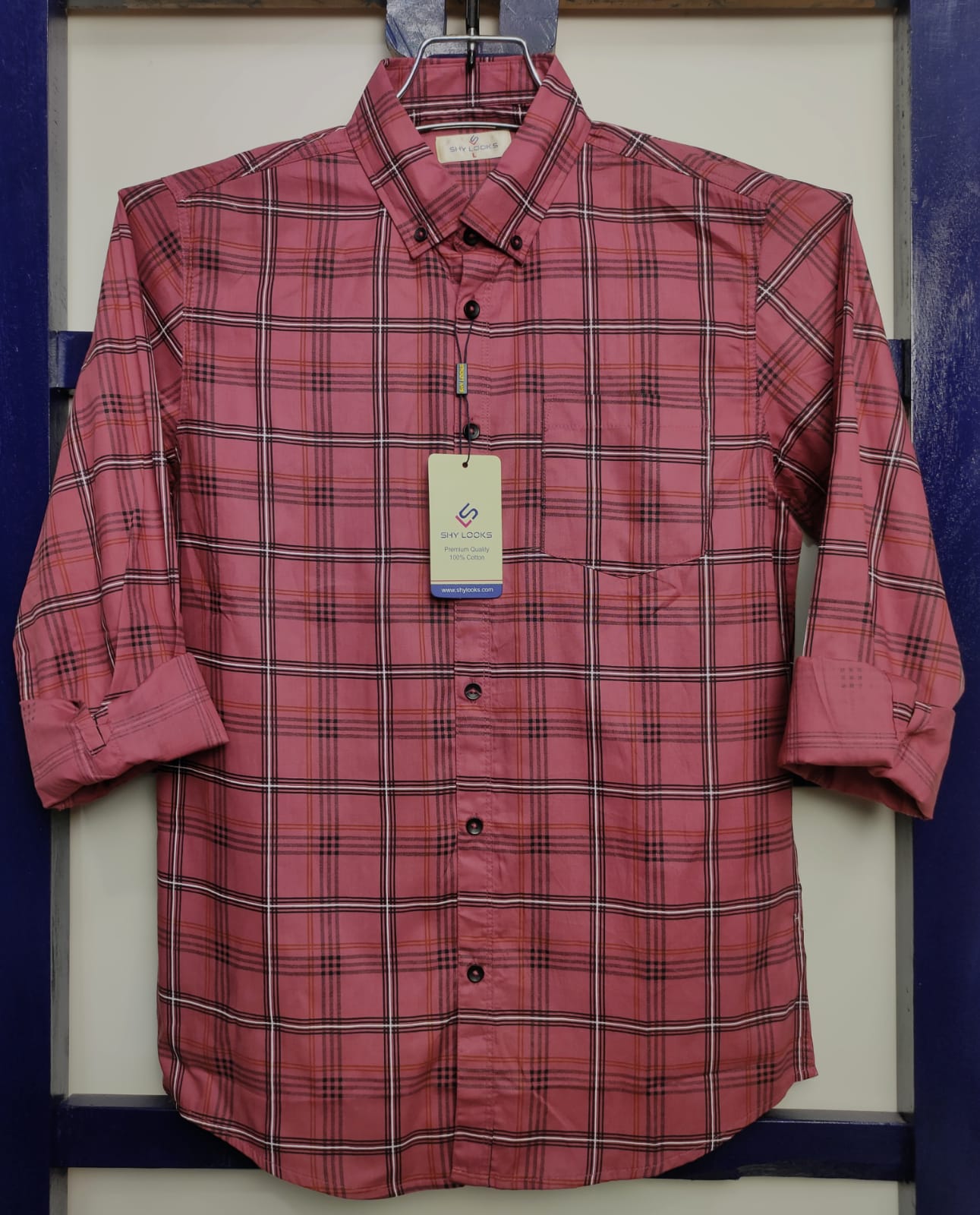 Exclusive Full Sleeve Check Shirt for Formal and Casual (SBD) Details